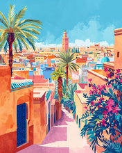 Cargar imagen en el visor de la galería, Diamond Painting - Marrakech Marruecos