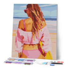 Cargar imagen en el visor de la galería, Diamond Painting - Día de playa con estilo
