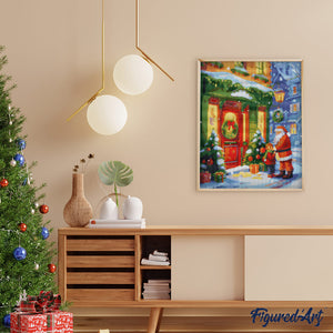 Diamond Painting - Saludo de Santa