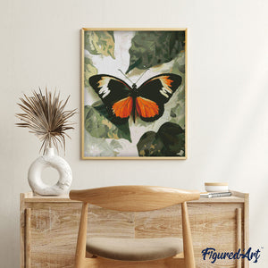 Diamond Painting - Mariposa Moneta de Alas Largas