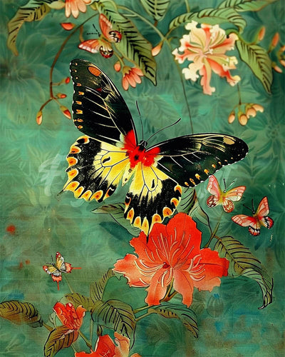 Diamond Painting - Mariposa Troide Minos