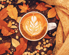 Cargar imagen en el visor de la galería, Diamond Painting - Latte acogedor de otoño