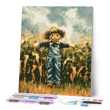 Cargar imagen en el visor de la galería, Diamond Painting - Espantapájaros de otoño