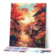 Cargar imagen en el visor de la galería, Diamond Painting - Calle de otoño en Kioto