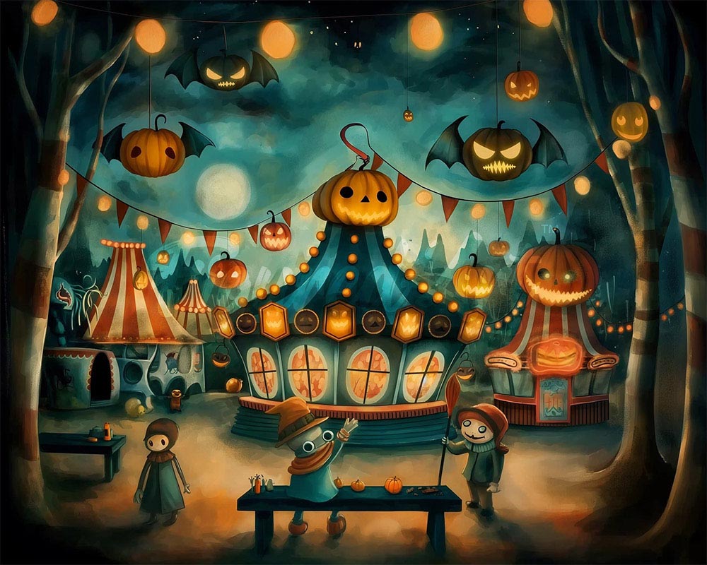 Diamond Painting - Carnaval de Halloween