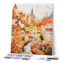 Cargar imagen en el visor de la galería, Diamond Painting - Pueblo de Ensueño Ámbar