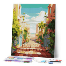 Cargar imagen en el visor de la galería, Diamond Painting - Escalera Costera