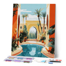 Cargar imagen en el visor de la galería, Diamond Painting - Villa de Lujo Marroquí