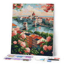 Cargar imagen en el visor de la galería, Diamond Painting - Budapest en Flor
