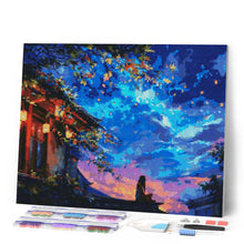 Cargar imagen en el visor de la galería, Diamond Painting - Vista Nocturna con Farol