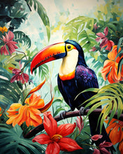 Cargar imagen en el visor de la galería, Diamond Painting - Tucán en la Selva