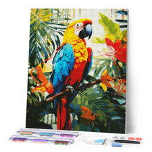 Cargar imagen en el visor de la galería, Diamond Painting - Guacamayo Tropical