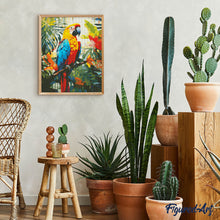 Cargar imagen en el visor de la galería, Diamond Painting - Guacamayo Tropical