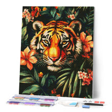 Cargar imagen en el visor de la galería, Diamond Painting - Tigre Tropical