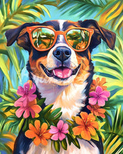 Cargar imagen en el visor de la galería, Diamond Painting - Perro de Vacaciones