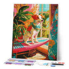 Cargar imagen en el visor de la galería, Diamond Painting - Perro Amante del Surf