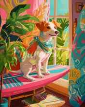 Cargar imagen en el visor de la galería, Diamond Painting - Perro Amante del Surf