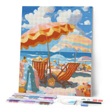 Cargar imagen en el visor de la galería, Diamond Painting - Playa Pastel