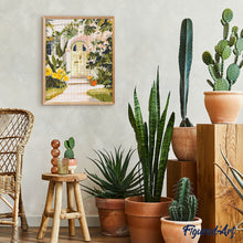 Cargar imagen en el visor de la galería, Diamond Painting - Puerta de Flores