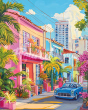 Cargar imagen en el visor de la galería, Diamond Painting - Calle Colorida