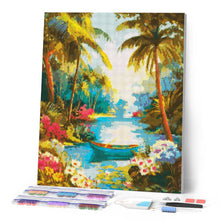 Cargar imagen en el visor de la galería, Diamond Painting - Río Paraíso