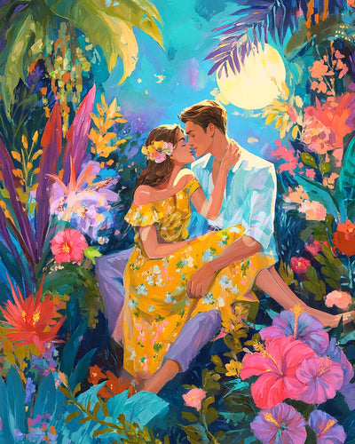 Diamond Painting - Romance Tropical