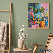 Cargar imagen en el visor de la galería, Diamond Painting - Rincón de Plantas de Interior