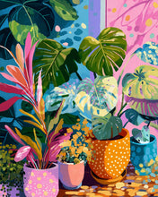 Cargar imagen en el visor de la galería, Diamond Painting - Rincón de Plantas de Interior