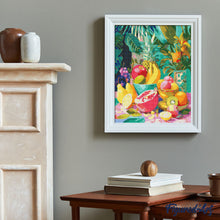 Cargar imagen en el visor de la galería, Diamond Painting - Mesa de Frutas Tropicales