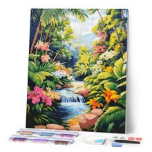 Cargar imagen en el visor de la galería, Diamond Painting - Cascada Tropical