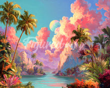 Cargar imagen en el visor de la galería, Diamond Painting - Bahía de Ensueño Tropical