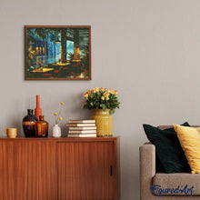 Cargar imagen en el visor de la galería, Diamond Painting - Cafetería Día Lluvioso