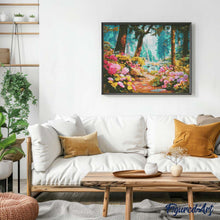Cargar imagen en el visor de la galería, Diamond Painting - Arroyo de Flores Silvestres