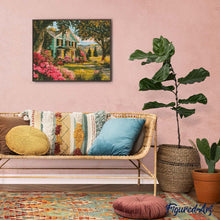 Cargar imagen en el visor de la galería, Diamond Painting - Porche del Jardín en Flor