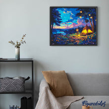 Cargar imagen en el visor de la galería, Diamond Painting - Noche de Camping Estrellada