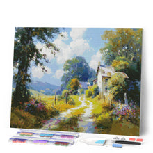 Cargar imagen en el visor de la galería, Diamond Painting - Camino Rural en Flor