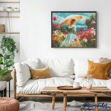Cargar imagen en el visor de la galería, Diamond Painting - Dama de las Flores Silvestres
