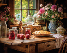 Cargar imagen en el visor de la galería, Diamond Painting - Tarta de Manzana Casera