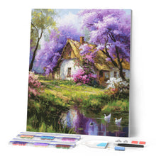 Cargar imagen en el visor de la galería, Diamond Painting - Cabaña Jacaranda