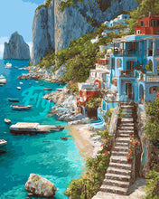Cargar imagen en el visor de la galería, Diamond Painting - Paraíso en el Acantilado