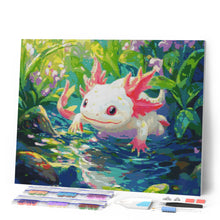 Cargar imagen en el visor de la galería, Diamond Painting - Axolotl Nadador