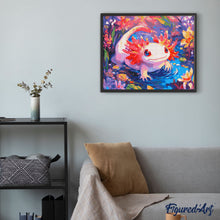 Cargar imagen en el visor de la galería, Diamond Painting - Axolotl Adorable