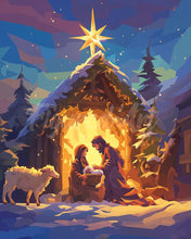 Cargar imagen en el visor de la galería, Diamond Painting - Noche de Paz