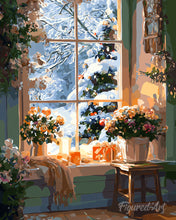 Cargar imagen en el visor de la galería, Diamond Painting - Invierno Romántico