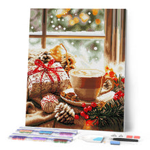 Cargar imagen en el visor de la galería, Diamond Painting - Hora de Café Navideña
