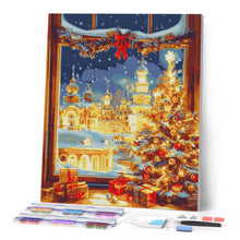 Cargar imagen en el visor de la galería, Diamond Painting - Brillo de Nochebuena