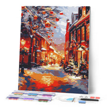 Cargar imagen en el visor de la galería, Diamond Painting - Navidad en la Hora Dorada