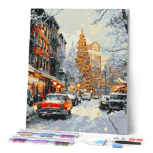 Cargar imagen en el visor de la galería, Diamond Painting - Calle Invernal de Nueva York