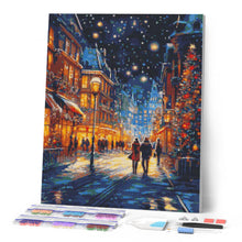 Cargar imagen en el visor de la galería, Diamond Painting - Paseo Navideño Estrellado