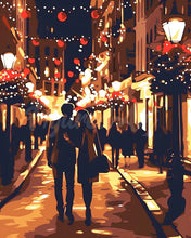 Cargar imagen en el visor de la galería, Diamond Painting - Noche Navideña Romántica
